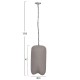 ΦΩΤΙΣΤΙΚΟ ΟΡΟΦΗΣ ΚΡΕΜΑΣΤΟ LOGKY HM4704.03S--FIBER CEMENT ΓΚΡΙ Φ24x47Υεκ ΦΩΤΙΣΤΙΚΟ ΟΡΟΦΗΣ ΚΡΕΜΑΣΤΟ LOGKY HM4704.03S--FIBER CEMENT ΓΚΡΙ Φ24x47Υεκ