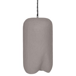 ΦΩΤΙΣΤΙΚΟ ΟΡΟΦΗΣ ΚΡΕΜΑΣΤΟ LOGKY HM4704.03S--FIBER CEMENT ΓΚΡΙ Φ24x47Υεκ