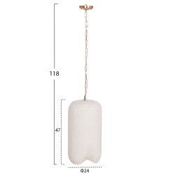ΦΩΤΙΣΤΙΚΟ ΟΡΟΦΗΣ ΚΡΕΜΑΣΤΟ LOGKY HM4704.02S--FIBER CEMENT ΛΕΥΚΟ Φ24x47Υεκ ΦΩΤΙΣΤΙΚΟ ΟΡΟΦΗΣ ΚΡΕΜΑΣΤΟ LOGKY HM4704.02S--FIBER CEMENT ΛΕΥΚΟ Φ24x47Υεκ