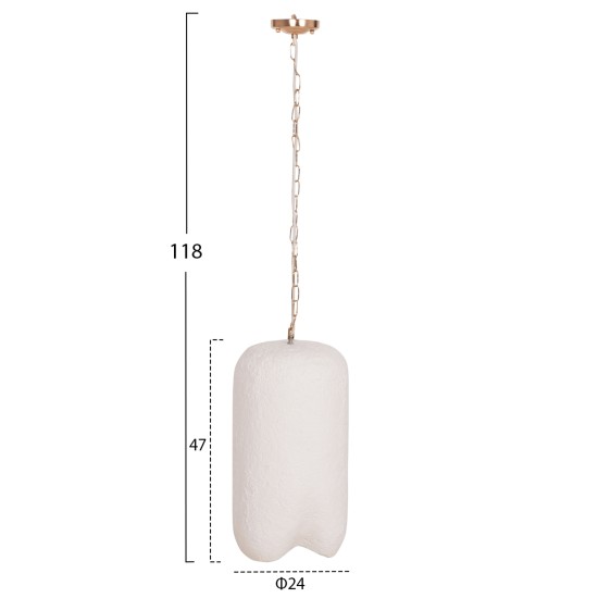 ΦΩΤΙΣΤΙΚΟ ΟΡΟΦΗΣ ΚΡΕΜΑΣΤΟ LOGKY HM4704.02S--FIBER CEMENT ΛΕΥΚΟ Φ24x47Υεκ ΦΩΤΙΣΤΙΚΟ ΟΡΟΦΗΣ ΚΡΕΜΑΣΤΟ LOGKY HM4704.02S--FIBER CEMENT ΛΕΥΚΟ Φ24x47Υεκ