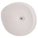 ΦΩΤΙΣΤΙΚΟ ΟΡΟΦΗΣ ΚΡΕΜΑΣΤΟ JAYLEN HM4703.02S FIBER CEMENT ΛΕΥΚΟ
