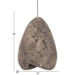 ΦΩΤΙΣΤΙΚΟ ΟΡΟΦΗΣ ΜΕ ΟΨΗ ΠΕΤΡΑΣ STONER (S) HM4417.04 ΓΚΡΙ--37x30x45Υεκ. ΦΩΤΙΣΤΙΚΟ ΟΡΟΦΗΣ ΜΕ ΟΨΗ ΠΕΤΡΑΣ STONER (S) HM4417.04 ΓΚΡΙ--37x30x45Υεκ.