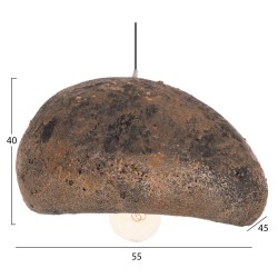 ΦΩΤΙΣΤΙΚΟ ΟΡΟΦΗΣ ΜΕ ΟΨΗ ΠΕΤΡΑΣ STONER (M) HM4418.03 ΓΚΡΙ/ΚΑΦΕ--55x45x40Υεκ. ΦΩΤΙΣΤΙΚΟ ΟΡΟΦΗΣ ΜΕ ΟΨΗ ΠΕΤΡΑΣ STONER (M) HM4418.03 ΓΚΡΙ/ΚΑΦΕ--55x45x40Υεκ.