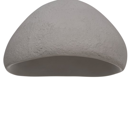 ΦΩΤΙΣΤΙΚΟ ΟΡΟΦΗΣ ΚΡΕΜΑΣΤΟ JAYLEN HM4703.03XL FIBER CEMENT ΓΚΡΙ 74x68x50-70Υεκ.