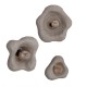 ΣΕΤ 3TMX ΕΠΙΤΟΙΧΙA ΦΩΤΙΣΤΙΚA LUXON HM10725.02 FIBER CEMENT ΣΕ ΓΚΡΙ [S-M-L]