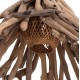 ΦΩΤΙΣΤΙΚΟ ΟΡΟΦΗΣ ΚΡΕΜΑΣΤΟ TREIT HM4875 DRIFTWOOD ΣΕ ΦΥΣΙΚΟ 48x54x52-73Υεκ [1xΕ27]