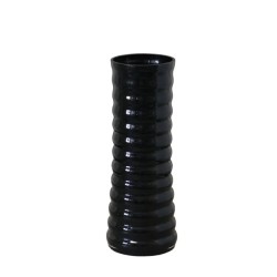 ΓΥΑΛΙΝΟ ΒΑΖΟ ΡΙΓΕ ΜΑΥΡΟ Υ30cm 15/ΚΙΒ ΓΥΑΛΙΝΟ ΒΑΖΟ ΡΙΓΕ ΜΑΥΡΟ Υ30cm 15/ΚΙΒ