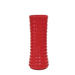 ΓΥΑΛΙΝΟ ΒΑΖΟ ΡΙΓΕΣ ΚΟΚΚΙΝΟ Y30cm 1/24KIB ΓΥΑΛΙΝΟ ΒΑΖΟ ΡΙΓΕΣ ΚΟΚΚΙΝΟ Y30cm 1/24KIB