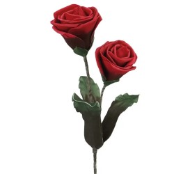 FOAM ΚΟΚΚΙΝΟ ΤΡΙΑΝΤΑΦΥΛΛΟ 2ΠΛΟ Y61cm. 8/64ΚΙΒ FOAM ΚΟΚΚΙΝΟ ΤΡΙΑΝΤΑΦΥΛΛΟ 2ΠΛΟ Y61cm. 8/64ΚΙΒ