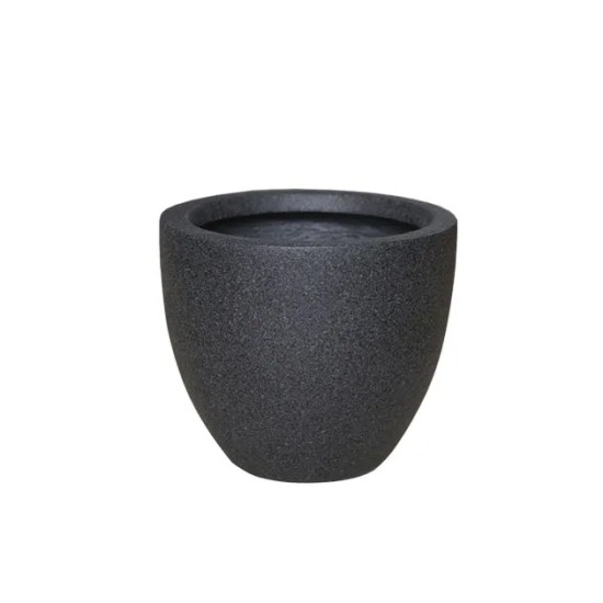 ΚΑΣΠΩ FIBER CLAY ΑΝΘΡΑΚΙ ΓΡΑΝΙΤΗ ΣΤΡΟΓΓΥΛΟ ΜΕΓΑΛΟ Φ45x39cm ΚΑΣΠΩ FIBER CLAY ΑΝΘΡΑΚΙ ΓΡΑΝΙΤΗ ΣΤΡΟΓΓΥΛΟ ΜΕΓΑΛΟ Φ45x39cm