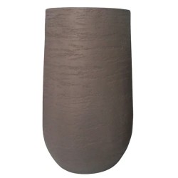 ΚΑΣΠΩ FIBER CLAY ΚΑΦΕ ΨΗΛΟ ΣΤΡΟΓΓΥΛΟ ΜΕΓΑΛΟ Φ55x95cm ΚΑΣΠΩ FIBER CLAY ΚΑΦΕ ΨΗΛΟ ΣΤΡΟΓΓΥΛΟ ΜΕΓΑΛΟ Φ55x95cm
