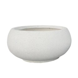 ΚΑΣΠΩ FIBER CLAY ΛΕΥΚΟ-ΓΡΑΝΙΤΗ ΓΑΒΑΘΑ ΜΕΓΑΛΟ Φ55x25cm ΚΑΣΠΩ FIBER CLAY ΛΕΥΚΟ-ΓΡΑΝΙΤΗ ΓΑΒΑΘΑ ΜΕΓΑΛΟ Φ55x25cm
