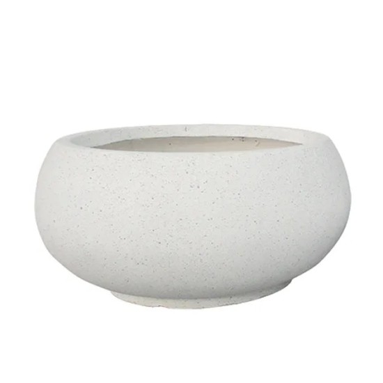 ΚΑΣΠΩ FIBER CLAY ΛΕΥΚΟ-ΓΡΑΝΙΤΗ ΓΑΒΑΘΑ ΜΕΓΑΛΟ Φ55x25cm ΚΑΣΠΩ FIBER CLAY ΛΕΥΚΟ-ΓΡΑΝΙΤΗ ΓΑΒΑΘΑ ΜΕΓΑΛΟ Φ55x25cm