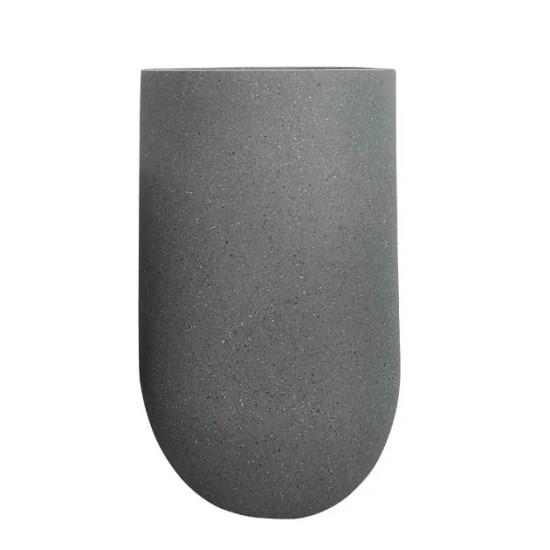 ΚΑΣΠΩ FIBER CLAY ΓΚΡΙ AN ΨΗΛΟ ΣΤΡΟΓΓΥΛΟ ΜΕΓΑΛΟ - Φ46x75cm ΚΑΣΠΩ FIBER CLAY ΓΚΡΙ AN ΨΗΛΟ ΣΤΡΟΓΓΥΛΟ ΜΕΓΑΛΟ - Φ46x75cm
