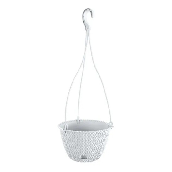 ΓΛΑΣΤΡΑ ΚΡΕΜΑΣΤΗ ΛΕΥΚΟ SPLOFY ROUND W Φ23x14.5cm 5/20ΚΙΒ ΓΛΑΣΤΡΑ ΚΡΕΜΑΣΤΗ ΛΕΥΚΟ SPLOFY ROUND W Φ23x14.5cm 5/20ΚΙΒ