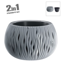 ΚΑΣΠΩ-ΓΛΑΣΤΡΑ (2 ΣΕ 1) ΓΚΡΙ SANDY BOWL Φ47.8x30cm 1/2ΚΙΒ ΚΑΣΠΩ-ΓΛΑΣΤΡΑ (2 ΣΕ 1) ΓΚΡΙ SANDY BOWL Φ47.8x30cm 1/2ΚΙΒ