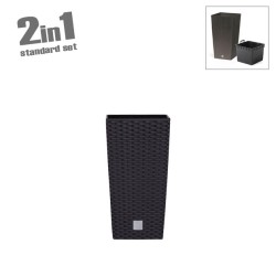 ΚΑΣΠΩ-ΓΛΑΣΤΡΑ (2 ΣΕ 1) ΑΝΘΡΑΚΙ RATO SQUARE ΤΕΤΡΑΓΩΝΗ 22.5x22.5x42.1cm 1/5KIB ΚΑΣΠΩ-ΓΛΑΣΤΡΑ (2 ΣΕ 1) ΑΝΘΡΑΚΙ RATO SQUARE ΤΕΤΡΑΓΩΝΗ 22.5x22.5x42.1cm 1/5KIB
