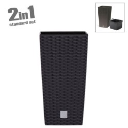ΚΑΣΠΩ-ΓΛΑΣΤΡΑ (2 ΣΕ 1) ΑΝΘΡΑΚΙ RATO SQUARE ΤΕΤΡΑΓΩΝΗ 40x40x75cm 1/3KIB ΚΑΣΠΩ-ΓΛΑΣΤΡΑ (2 ΣΕ 1) ΑΝΘΡΑΚΙ RATO SQUARE ΤΕΤΡΑΓΩΝΗ 40x40x75cm 1/3KIB