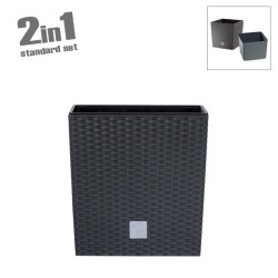ΚΑΣΠΩ-ΓΛΑΣΤΡΑ (2 ΣΕ 1) ΑΝΘΡΑΚΙ RATO LOW ΤΕΤΡΑΓΩΝΗ 32x32x32.5cm 1/3KIB ΚΑΣΠΩ-ΓΛΑΣΤΡΑ (2 ΣΕ 1) ΑΝΘΡΑΚΙ RATO LOW ΤΕΤΡΑΓΩΝΗ 32x32x32.5cm 1/3KIB