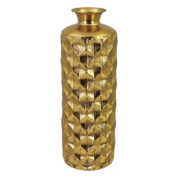 ΜΕΤΑΛΛΙΚΟ ΒΑΖΟ-ΜΠΟΥΚΑΛΙ ΧΡΥΣΟ Φ17x49cm 4/ΚΙΒ ΜΕΤΑΛΛΙΚΟ ΒΑΖΟ-ΜΠΟΥΚΑΛΙ ΧΡΥΣΟ Φ17x49cm 4/ΚΙΒ