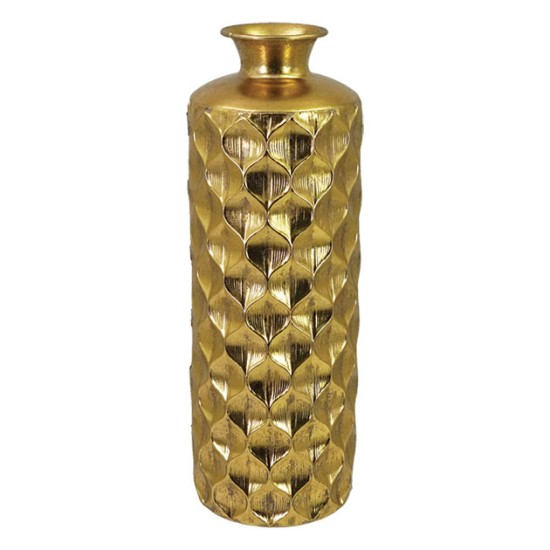 ΜΕΤΑΛΛΙΚΟ ΒΑΖΟ-ΜΠΟΥΚΑΛΙ ΧΡΥΣΟ Φ17x49cm 4/ΚΙΒ ΜΕΤΑΛΛΙΚΟ ΒΑΖΟ-ΜΠΟΥΚΑΛΙ ΧΡΥΣΟ Φ17x49cm 4/ΚΙΒ