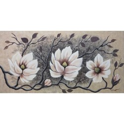 ΠΙΝΑΚΑΣ ΚΑΜΒΑΣ ΜΑΝΩΛΙΕΣ ΜΠΕΖ - 115x55cm 1/ΚΙΒ ΠΙΝΑΚΑΣ ΚΑΜΒΑΣ ΜΑΝΩΛΙΕΣ ΜΠΕΖ - 115x55cm 1/ΚΙΒ