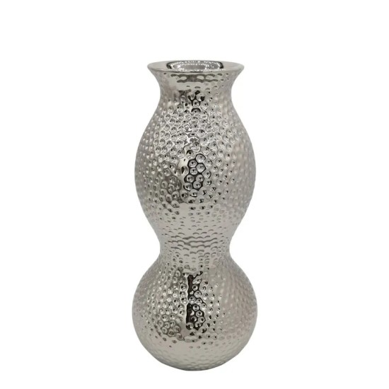ΒΑΖΟ ΚΕΡΑΜΙΚΟ ΑΣΗΜΙ ΣΦΥΡΗΛΑΤΟ 15,5x35CM 8/box ΒΑΖΟ ΚΕΡΑΜΙΚΟ ΑΣΗΜΙ ΣΦΥΡΗΛΑΤΟ 15,5x35CM 8/box