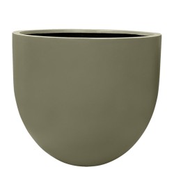 ΚΑΣΠΩ FIBERGLASS ΣΤΡΟΓΓΥΛΟ ΛΑΔΙ/ΓΚΡΙ ΜΑΤ - Φ95x80cm ΚΑΣΠΩ FIBERGLASS ΣΤΡΟΓΓΥΛΟ ΛΑΔΙ/ΓΚΡΙ ΜΑΤ - Φ95x80cm