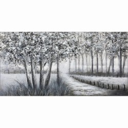 ΠΙΝΑΚΑΣ ΚΑΜΒΑΣ -ΓΚΡΙ ΔΑΣΟΣ ΜΕ ΜΟΝΟΠΑΤΙ- 140x70cm 6/ΚΙΒ ΠΙΝΑΚΑΣ ΚΑΜΒΑΣ -ΓΚΡΙ ΔΑΣΟΣ ΜΕ ΜΟΝΟΠΑΤΙ- 140x70cm 6/ΚΙΒ