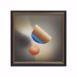 ΚΑΔΡΑΚΙ ΜΕ ΜΑΥΡΗ ΚΟΡΝΙΖΑ & ΓΥΑΛΙ - 3D ΣΧΗΜΑΤΑ ΑΦΗΡΗΜΕΝΟ - 35x35cm 20ΚΙΒ ΚΑΔΡΑΚΙ ΜΕ ΜΑΥΡΗ ΚΟΡΝΙΖΑ & ΓΥΑΛΙ - 3D ΣΧΗΜΑΤΑ ΑΦΗΡΗΜΕΝΟ - 35x35cm 20ΚΙΒ