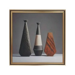 ΚΑΔΡΑΚΙ ΜΕ ΧΡΥΣΗ ΚΟΡΝΙΖΑ & 3D ΒΑΖΑ ΑΦΗΡΗΜΕΝΟ - 41x41cm 24/ΚΙΒ ΚΑΔΡΑΚΙ ΜΕ ΧΡΥΣΗ ΚΟΡΝΙΖΑ & 3D ΒΑΖΑ ΑΦΗΡΗΜΕΝΟ - 41x41cm 24/ΚΙΒ