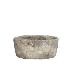 ΚΑΣΠΩ ΟΒΑΛ ΓΚΡΙ ΣΚΟΥΡΙΑΣ ΠΑΛΑΙΩΜΕΝΟ - Φ25x11cm 8/ΚΙΒ ΚΑΣΠΩ ΟΒΑΛ ΓΚΡΙ ΣΚΟΥΡΙΑΣ ΠΑΛΑΙΩΜΕΝΟ - Φ25x11cm 8/ΚΙΒ