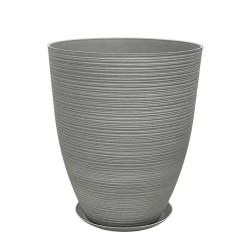 STONE POLYRESIN ΚΑΣΠΩ ΜΕ ΠΙΑΤΟ ΓΚΡΙ ΜΕΓΑΛΟ - Φ43x52.5cm STONE POLYRESIN ΚΑΣΠΩ ΜΕ ΠΙΑΤΟ ΓΚΡΙ ΜΕΓΑΛΟ - Φ43x52.5cm