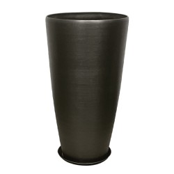 STONE POLYRESIN ΚΑΣΠΩ ΜΕ ΠΙΑΤΟ ΓΚΡΙ ΟΨΙΔΙΑΝΟY ΜΕΓΑΛΟ - Φ40x75.5cm