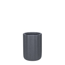 ΚΑΣΠΩ FIBERCLAY ΜΑΥΡΟ ΓΡΑΝΙΤΗ ΚΙΟΝΑΣ ΨΗΛΟ ΜΙΚΡΟ - Φ28x39.5cm