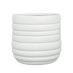 ΚΑΣΠΩ FIBERCLAY ΛΕΥΚΟ ΣΤΡΟΓΓΥΛΟ-ΔΑΚΤΥΛΙΟΙ ΜΕΓΑΛΟ - Φ54x51cm