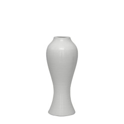 ΒΑΖΟ ΛΕΥΚΟ ΚΕΡΑΜΙΚΟ ΚΑΜΠΥΛΩΤΟ - 14.5x35cm 1/12ΚΙΒ ΒΑΖΟ ΛΕΥΚΟ ΚΕΡΑΜΙΚΟ ΚΑΜΠΥΛΩΤΟ - 14.5x35cm 1/12ΚΙΒ