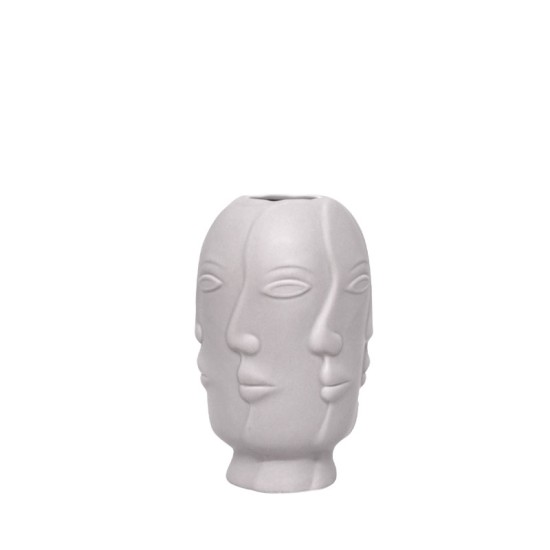 ΒΑΖΟ ΛΕΥΚΟ ΚΕΡΑΜΙΚΟ ΠΡΟΣΩΠΑ - 15.5x24.5cm 1/12ΚΙΒ ΒΑΖΟ ΛΕΥΚΟ ΚΕΡΑΜΙΚΟ ΠΡΟΣΩΠΑ - 15.5x24.5cm 1/12ΚΙΒ