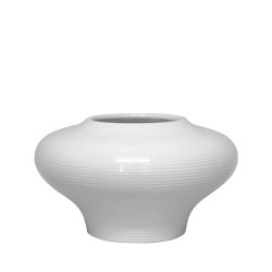 ΒΑΖΟ ΛΕΥΚΟ ΚΕΡΑΜΙΚΟ ΚΑΜΠΥΛΩΤΟ - 31.5x19cm 1/4ΚΙΒ ΒΑΖΟ ΛΕΥΚΟ ΚΕΡΑΜΙΚΟ ΚΑΜΠΥΛΩΤΟ - 31.5x19cm 1/4ΚΙΒ