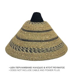 ΨΑΘΙΝΟ ΚΑΠΕΛΟ ΦΩΤΙΣΤΙΚΟΥ ΜΠΕΖ/ΜΑΥΡΟ ΚΩΝΙΚΟ-ΓΡΑΜΜΕΣ - Φ5/60x28cm 5/ΚΙΒ ΨΑΘΙΝΟ ΚΑΠΕΛΟ ΦΩΤΙΣΤΙΚΟΥ ΜΠΕΖ/ΜΑΥΡΟ ΚΩΝΙΚΟ-ΓΡΑΜΜΕΣ - Φ5/60x28cm 5/ΚΙΒ