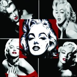ΠΙΝΑΚΑΣ ΚΑΜΒΑΣ MARILYN 60x60cm. 12/ΚΙΒ ΠΙΝΑΚΑΣ ΚΑΜΒΑΣ MARILYN 60x60cm. 12/ΚΙΒ