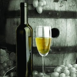 ΠΙΝΑΚΑΣ ΚΑΜΒΑΣ ΛΕΥΚΟ ΚΡΑΣΙ - 40x40cm 36/KIB ΠΙΝΑΚΑΣ ΚΑΜΒΑΣ ΛΕΥΚΟ ΚΡΑΣΙ - 40x40cm 36/KIB