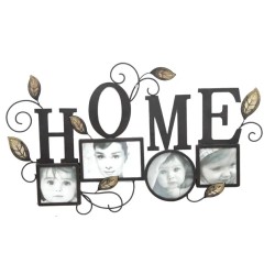 METAΛΛΙΚΟ ΤΟΙΧΟΥ ΜΕ 4 ΦΩΤΟΓΡΑΦΙΕΣ - HOME 60.3x35.6cm 8/ΚΙΒ METAΛΛΙΚΟ ΤΟΙΧΟΥ ΜΕ 4 ΦΩΤΟΓΡΑΦΙΕΣ - HOME 60.3x35.6cm 8/ΚΙΒ