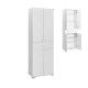 Ντουλάπα ρούχων Diamond Megapap δίφυλλη χρώμα λευκό gloss 60x38x187εκ. Ντουλάπα ρούχων Diamond Megapap δίφυλλη χρώμα λευκό gloss 60x38x187εκ.