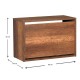 Παπουτσοθήκη 6 ζεύγων Step Megapap χρώμα καρυδί 60x30x42εκ. Παπουτσοθήκη 6 ζεύγων Step Megapap χρώμα καρυδί 60x30x42εκ.