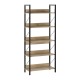 Βιβλιοθήκη Connect Megapap χρώμα florida oak 73x35x172εκ. Βιβλιοθήκη Connect Megapap χρώμα florida oak 73x35x172εκ.