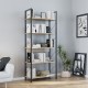 Βιβλιοθήκη Connect Megapap χρώμα florida oak 73x35x172εκ. Βιβλιοθήκη Connect Megapap χρώμα florida oak 73x35x172εκ.