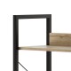 Βιβλιοθήκη Connect Megapap χρώμα florida oak 73x35x172εκ. Βιβλιοθήκη Connect Megapap χρώμα florida oak 73x35x172εκ.