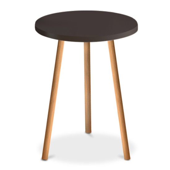 Τραπεζάκι βοηθητικό Roma Megapap χρώμα καφέ 33,5x33,5x46εκ. Τραπεζάκι βοηθητικό Roma Megapap χρώμα καφέ 33,5x33,5x46εκ.