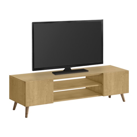 Έπιπλο τηλεόρασης Etna Megapap χρώμα sapphire oak 150x30x45εκ. Έπιπλο τηλεόρασης Etna Megapap χρώμα sapphire oak 150x30x45εκ.